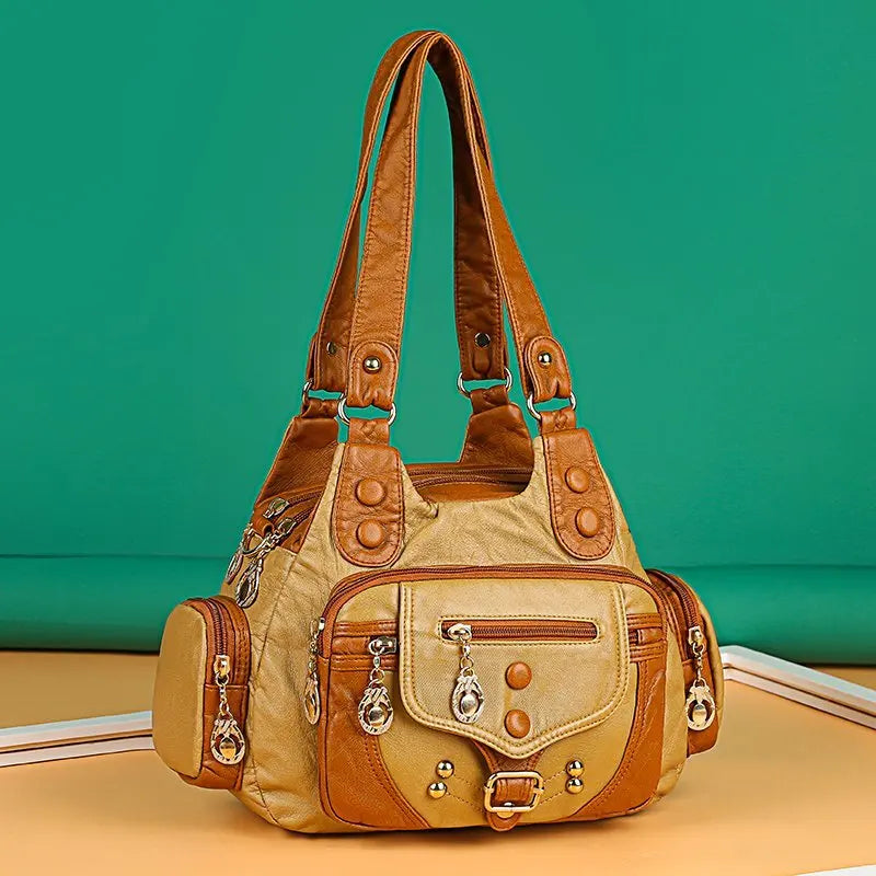 Savannah™ Clássica Versatilidade | Bolsa Mensageiro Vintage
