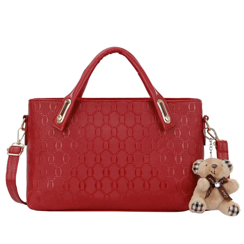 Conjunto Grace™ Luxe | Conjunto Elegante e Fofo de Bolsa com 4 Peças