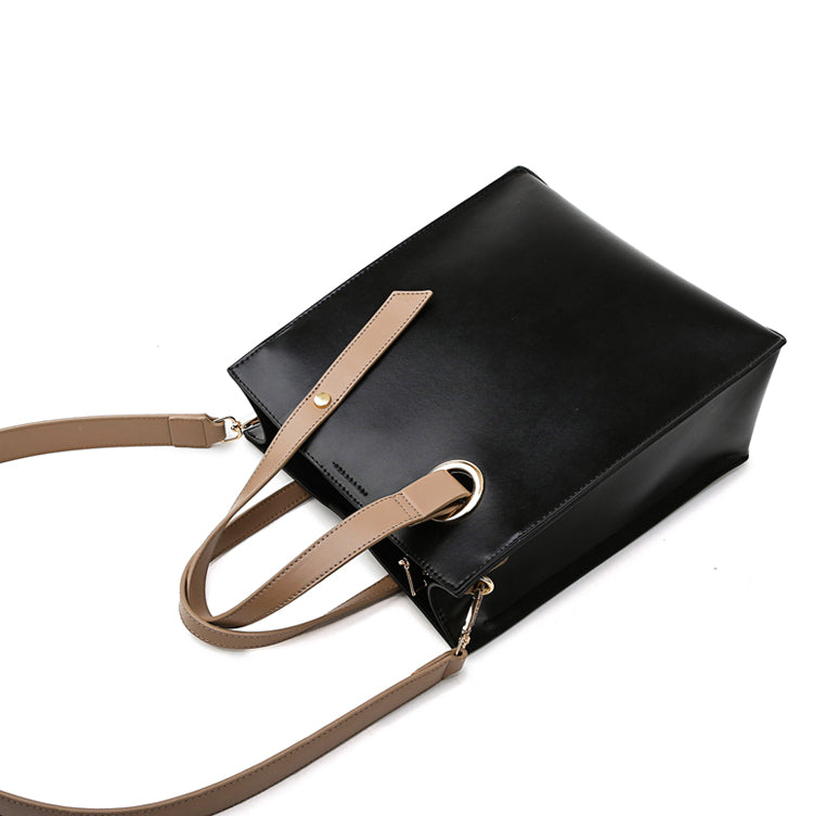 Amelia™ Minimalista Essencial | Bolsa Tote Estruturada Elegante