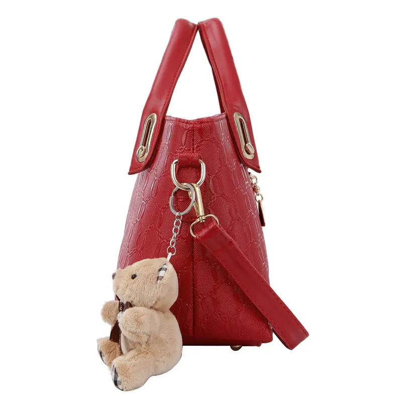 Conjunto Grace™ Luxe | Conjunto Elegante e Fofo de Bolsa com 4 Peças