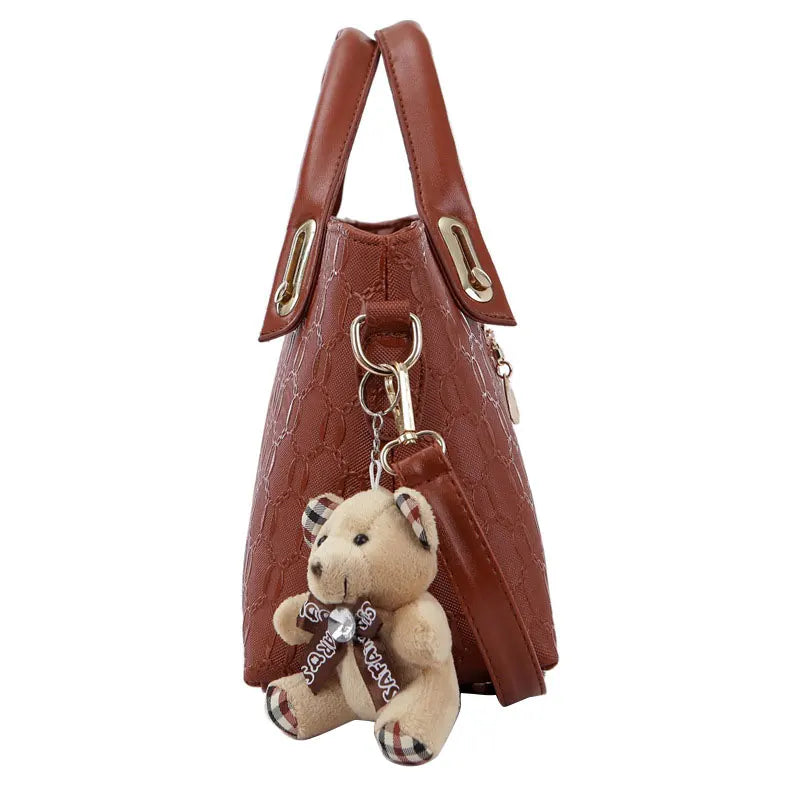 Conjunto Grace™ Luxe | Conjunto Elegante e Fofo de Bolsa com 4 Peças