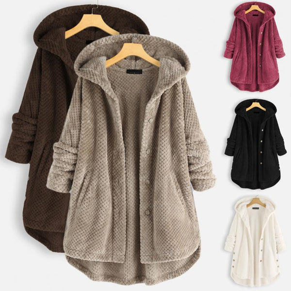 Franca™ - Jaqueta de Fleece com Capuz
