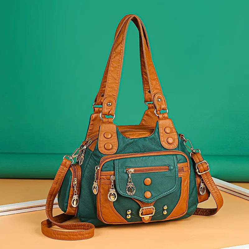 Savannah™ Clássica Versatilidade | Bolsa Mensageiro Vintage