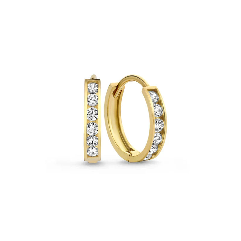 Conjunto de Brincos Dara Brillane Stone | Ouro