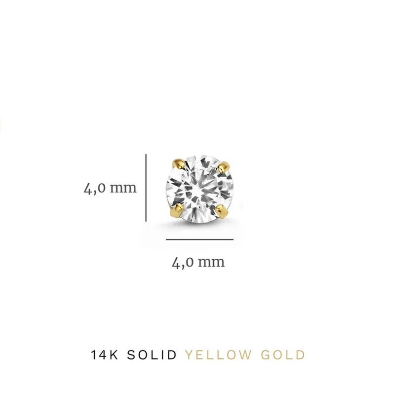 Conjunto de Brincos Dara Brillane Stone | Ouro