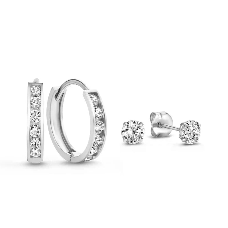 Conjunto de Brincos Dara Brillane Stone | Ouro