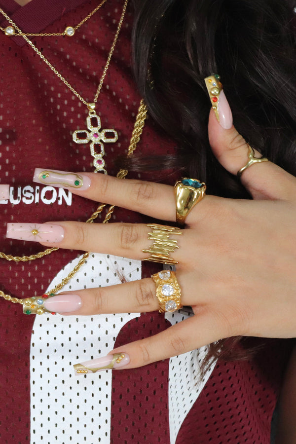 Anel Texturizado Gotejante