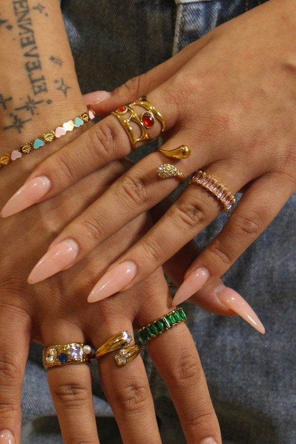 Anel Calista Dourado