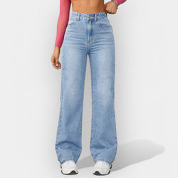 Calça Jeans Reta