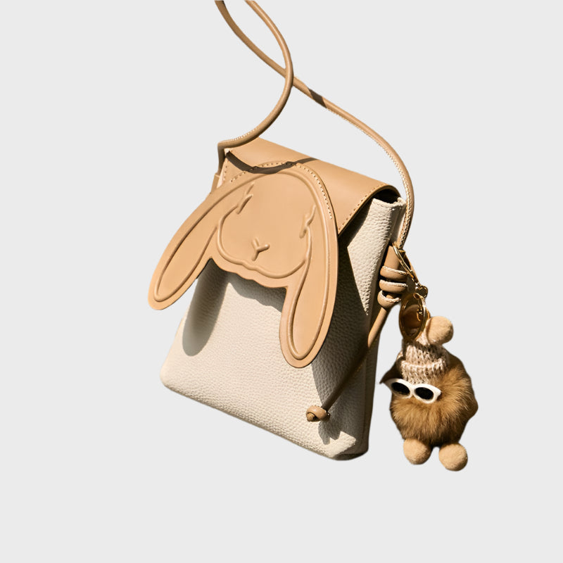 Bolsa Transversal Mini de Couro