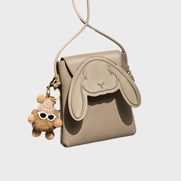 Bolsa Transversal Mini de Couro