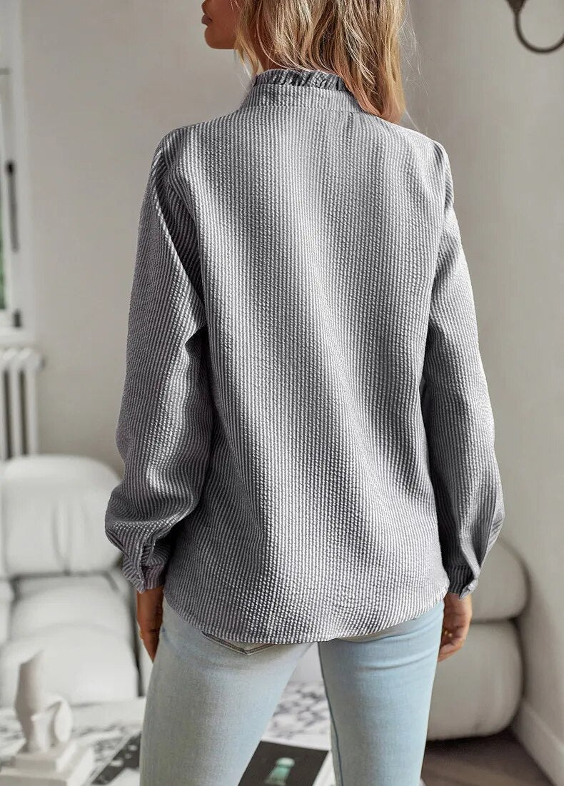 SHERIEL - BLUSA ELEGANTE E CONFORTÁVEL