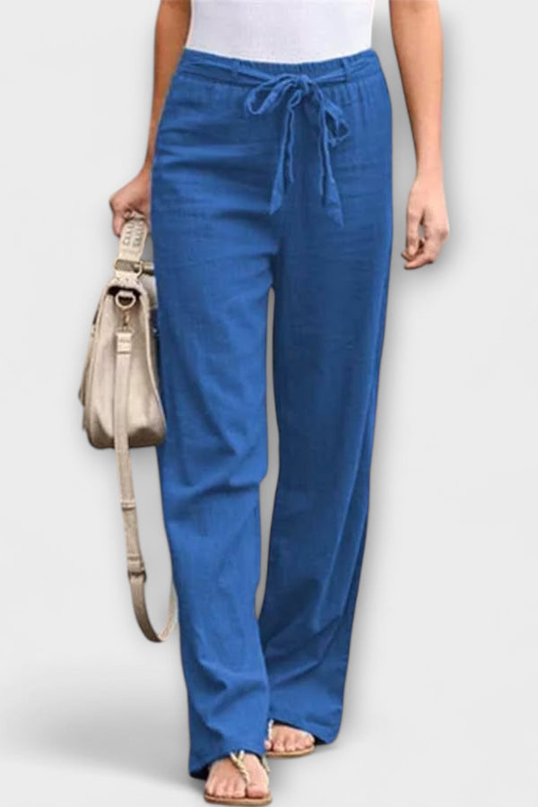 Calças de Linho Leve