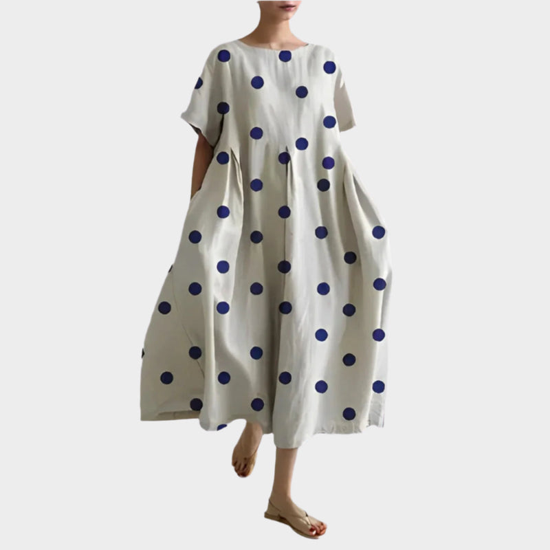 Vestido Retro Longo Confortável