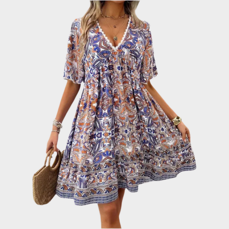 Vestido Mini Paisley