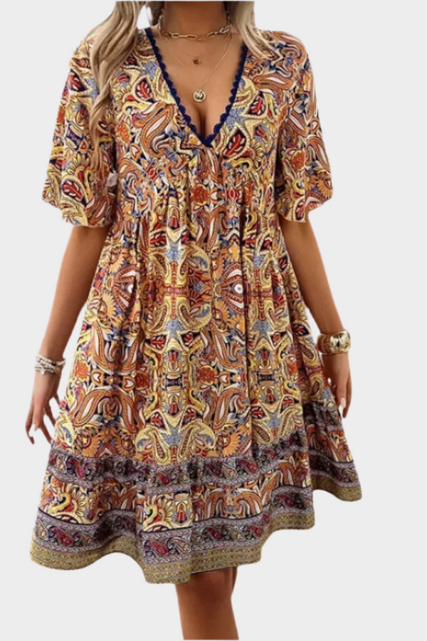 Vestido Mini Paisley