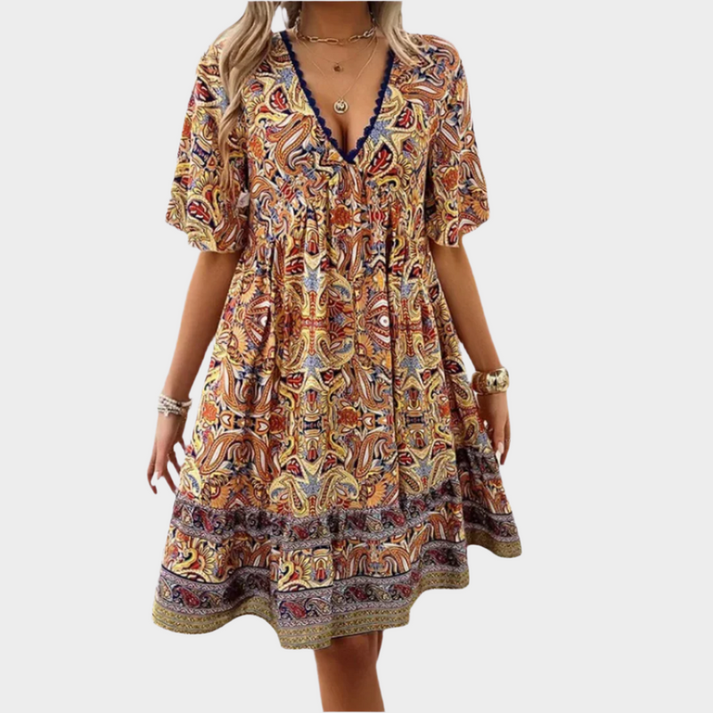 Vestido Mini Paisley