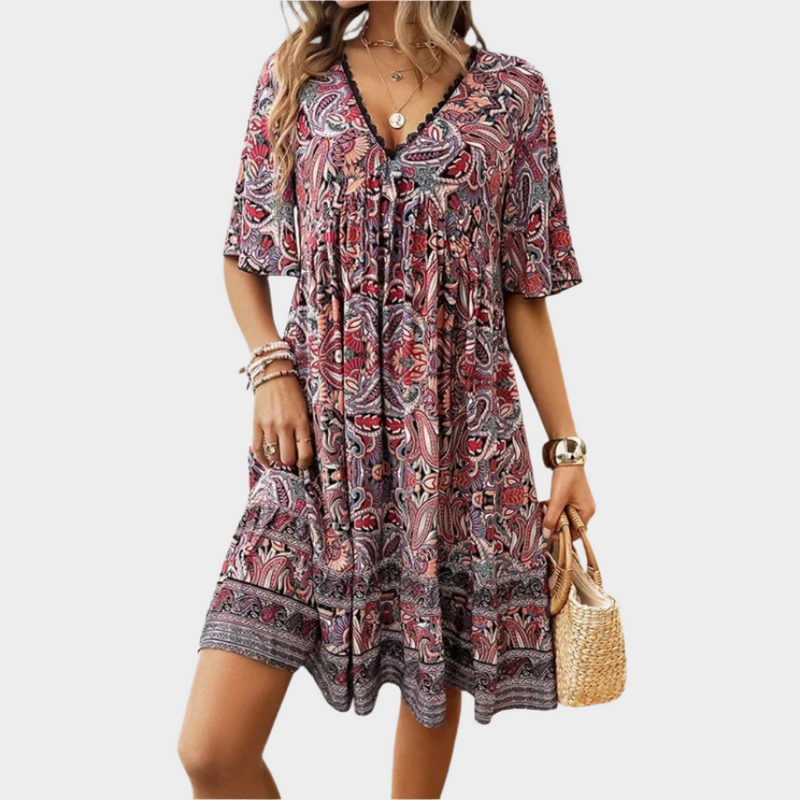 Vestido Mini Paisley