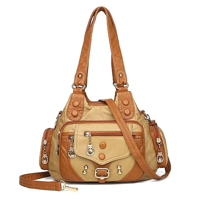 Savannah™ Clássica Versatilidade | Bolsa Mensageiro Vintage