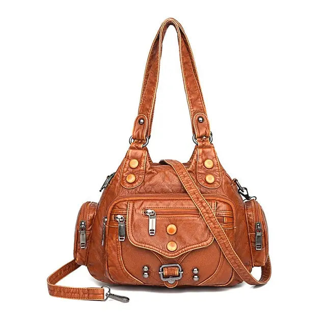 Savannah™ Clássica Versatilidade | Bolsa Mensageiro Vintage