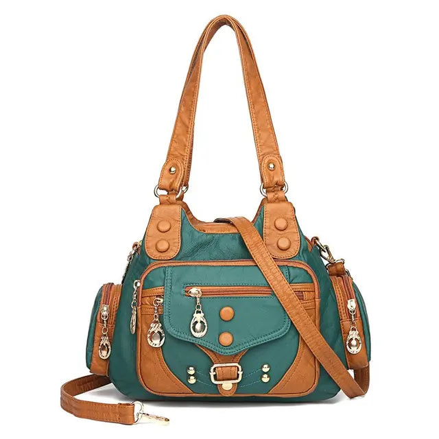 Savannah™ Clássica Versatilidade | Bolsa Mensageiro Vintage