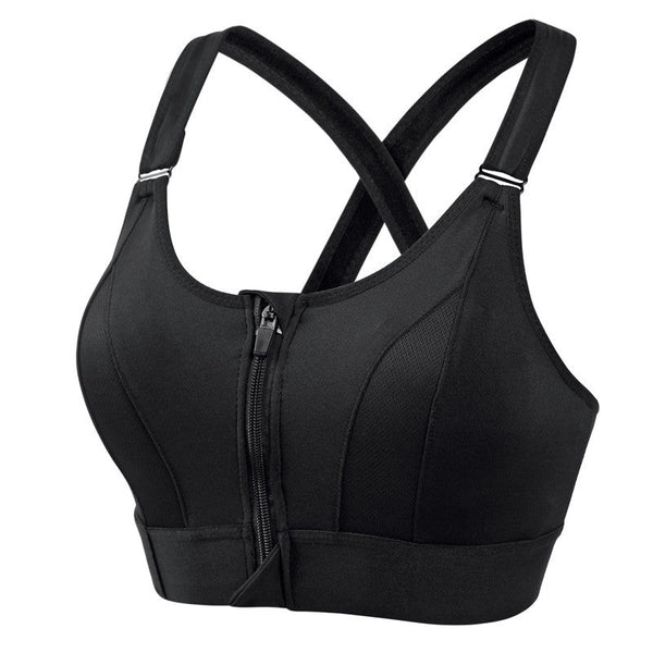 Laryssa | Sutiã Esportivo Zip Fit Anti-Suor