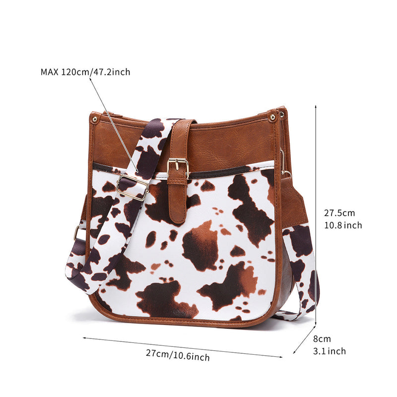 Abigail™ - Bolsa Transversal Estilo Cowboy do Oeste