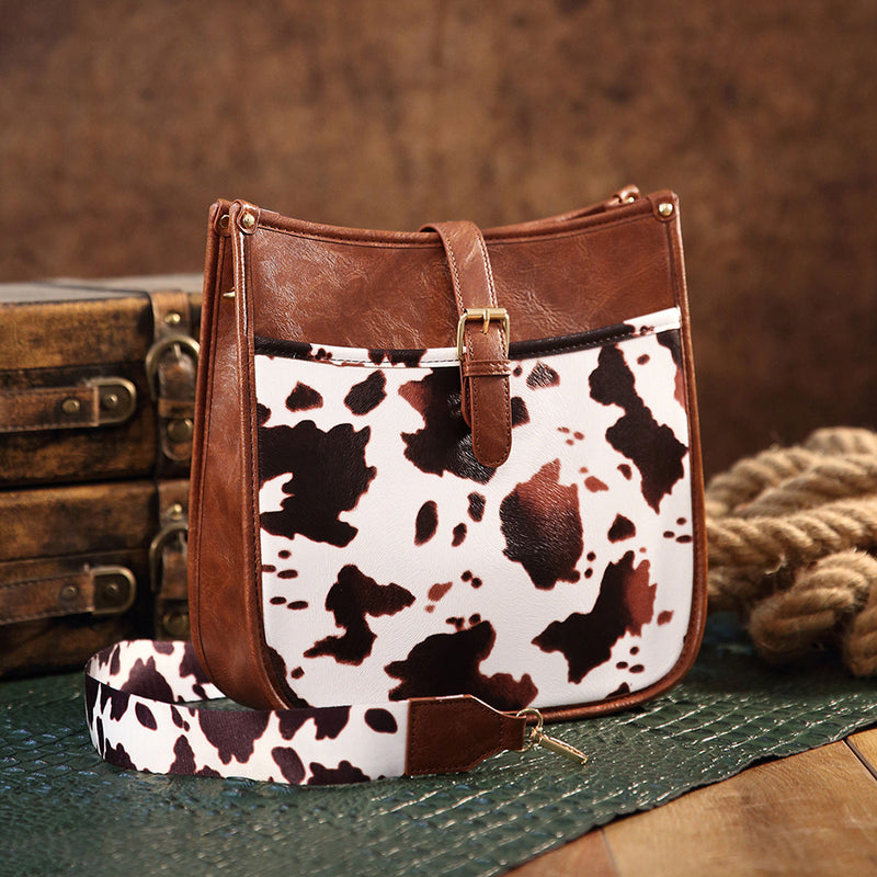 Abigail™ - Bolsa Transversal Estilo Cowboy do Oeste