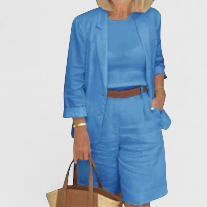 Railey | Conjunto Elegante de Terno 2 Peças