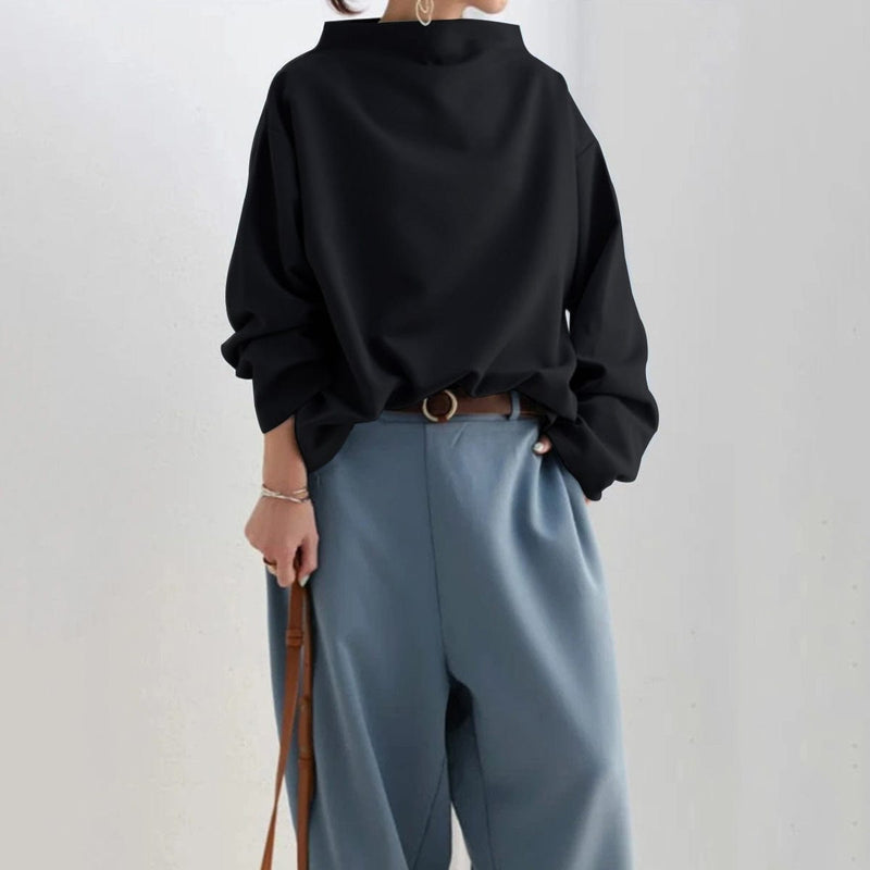 Margot – Blusa de Tricô Macio com Gola Alta