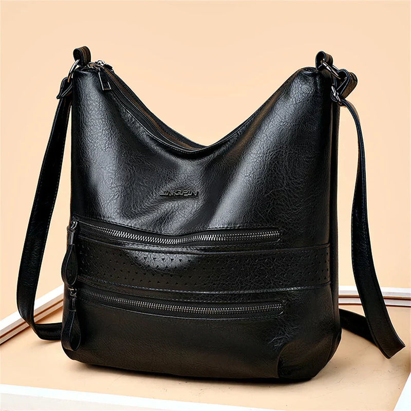 Ellie™ Dupla Pingente | Bolsa de Ombro com Múltiplos Bolsos