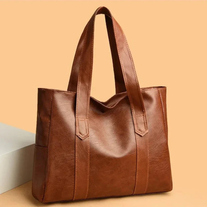 Abigail™ - Bolsa de Ombro Macia de Luxo Minimalista