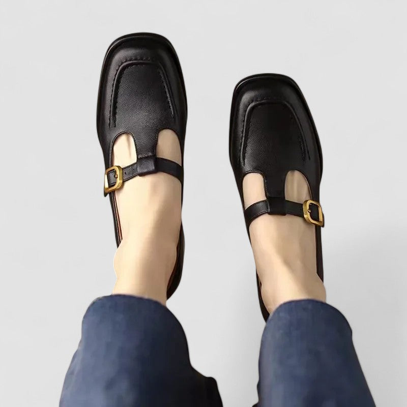 Kyrahnae | Sapatos Ortopédicos Mary Jane com Tira em T