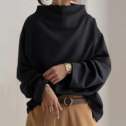Margot – Blusa de Tricô Macio com Gola Alta