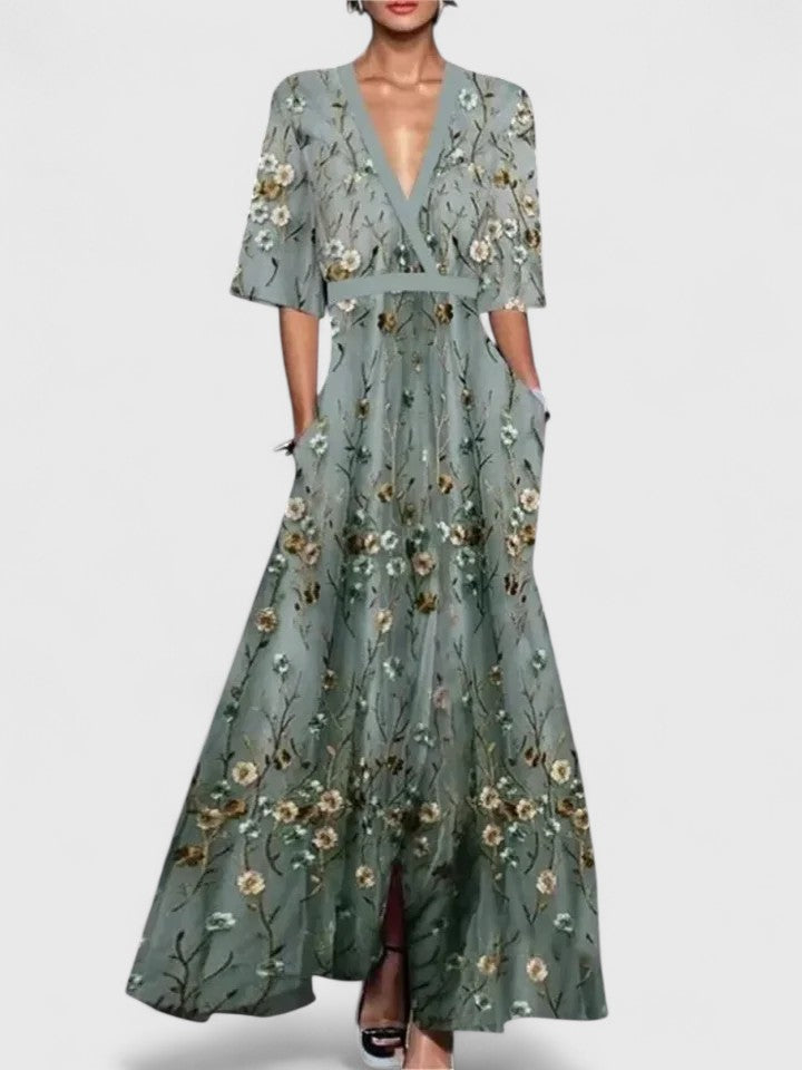 Aimee | Vestido Longo Elegante