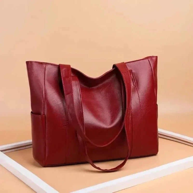 Abigail™ - Bolsa de Ombro Macia de Luxo Minimalista