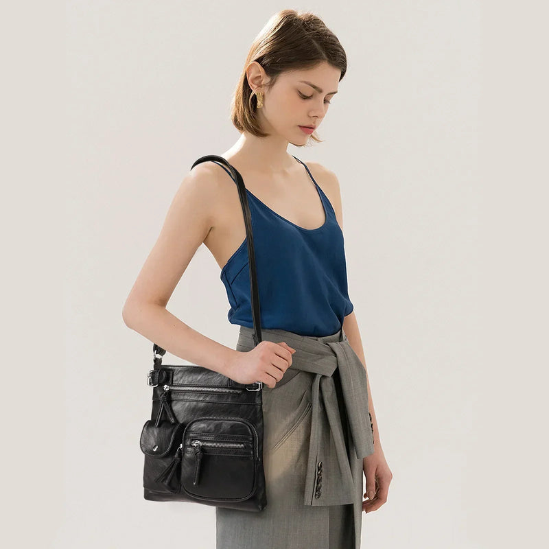 Ariana™ Bolsa Transversal | Bolsa Elegante com Múltiplos Bolsos