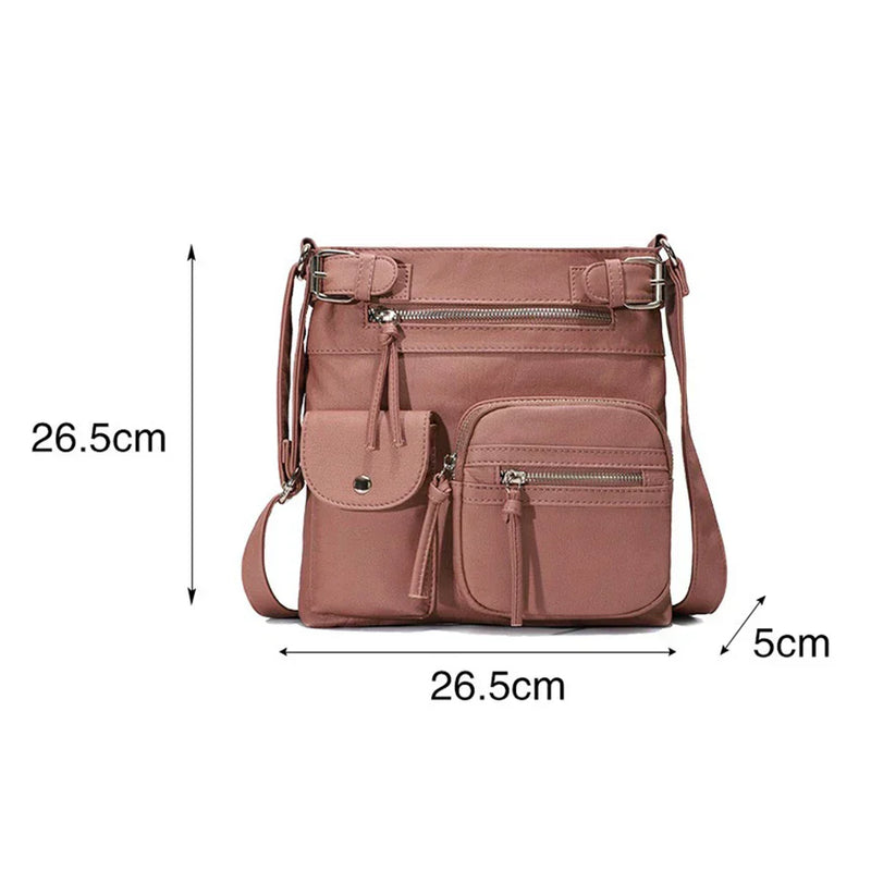 Ariana™ Bolsa Transversal | Bolsa Elegante com Múltiplos Bolsos