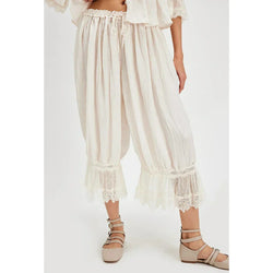 Calças Boho de Renda