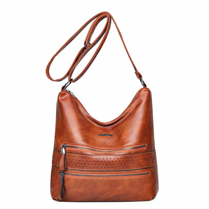 Ellie™ Dupla Pingente | Bolsa de Ombro com Múltiplos Bolsos
