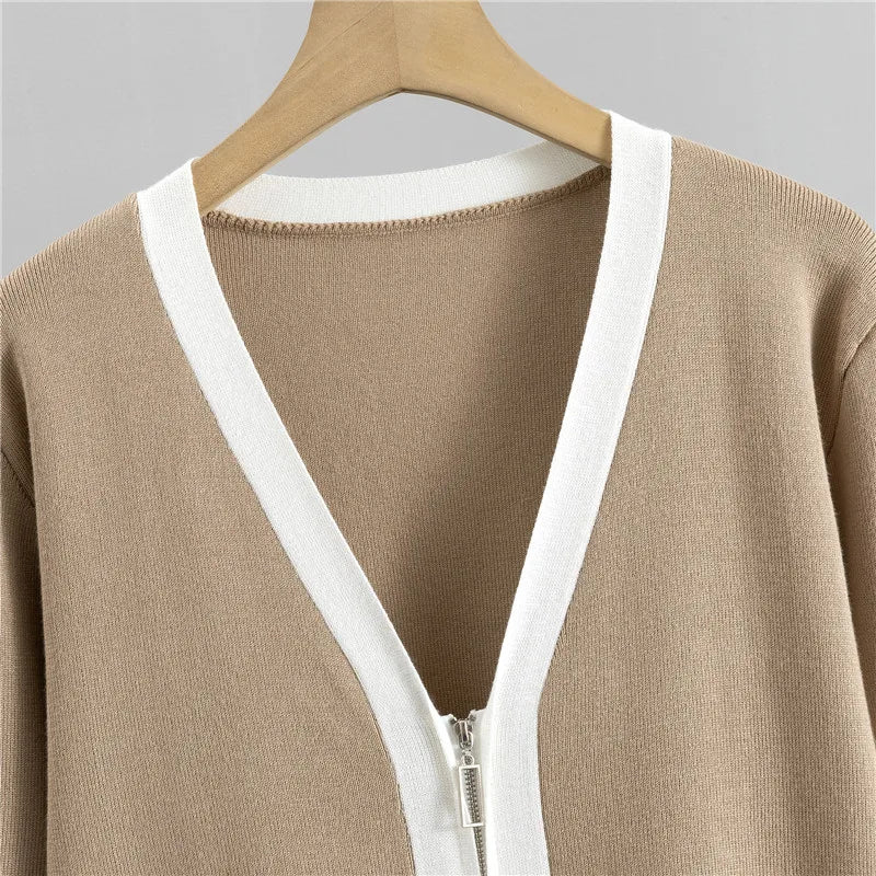 Elle™ | Conjunto de luxo com três peças e colete