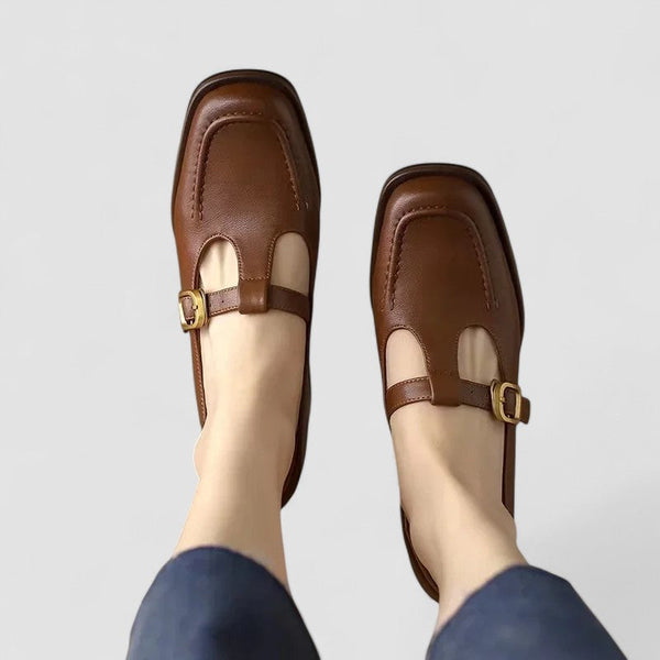 Elizabeth™ – Sapatos Ortopédicos Mary Jane com Tira em T