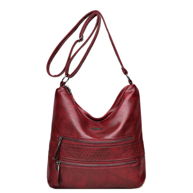 Ellie™ Dupla Pingente | Bolsa de Ombro com Múltiplos Bolsos