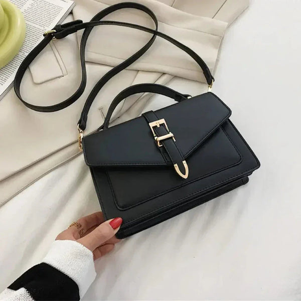 Zoe™ - Bolsa Clássica de Ombro com Detalhes Feitos à Mão