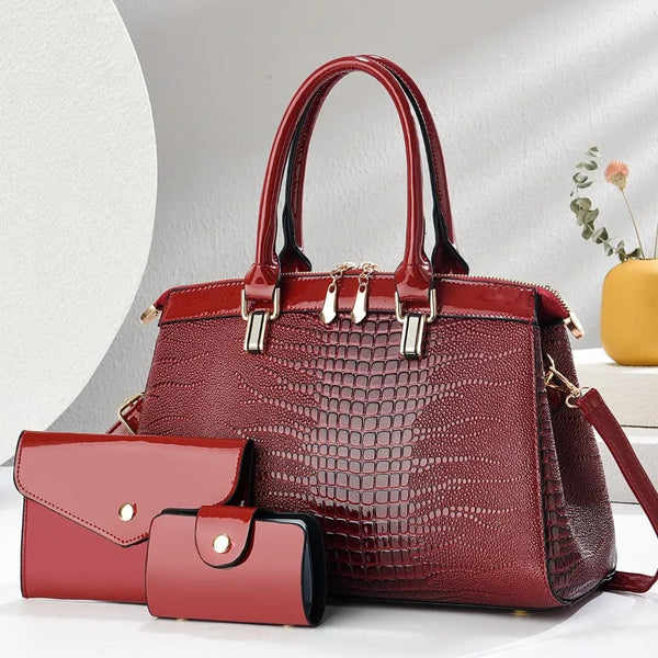 Lily™ - Conjunto de Bolsas Retrô na Moda