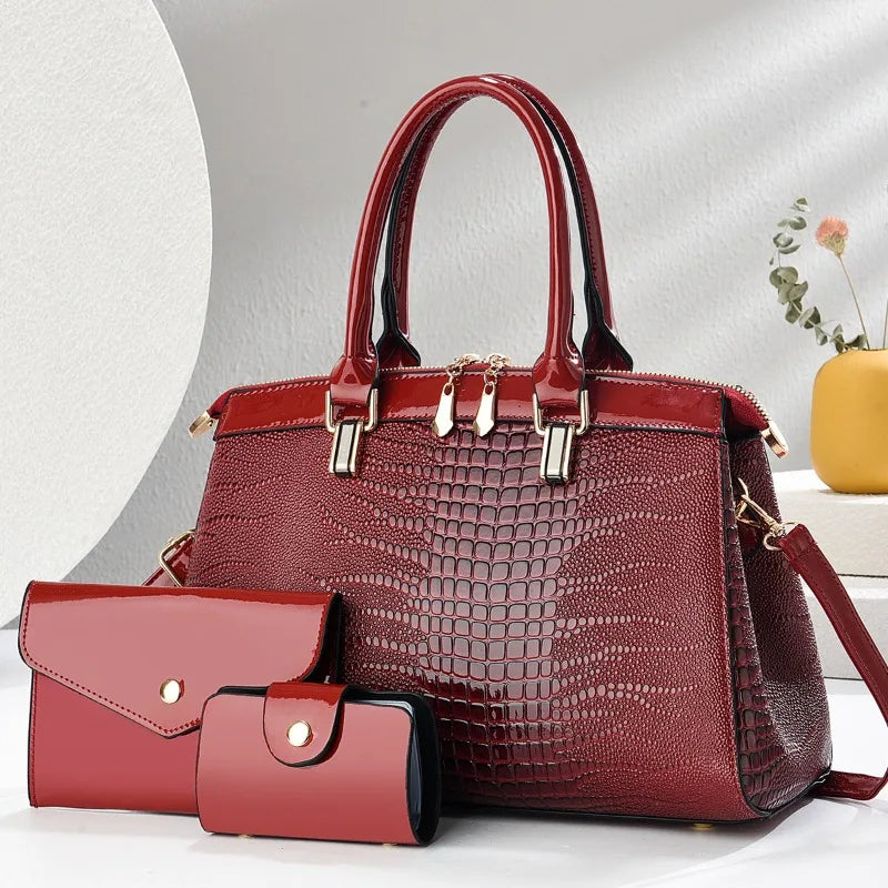 Lily™ - Conjunto de Bolsas Retrô na Moda