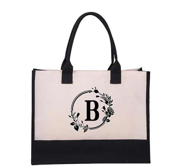 Harper™ - Bolsa Tote Personalizada com Letra