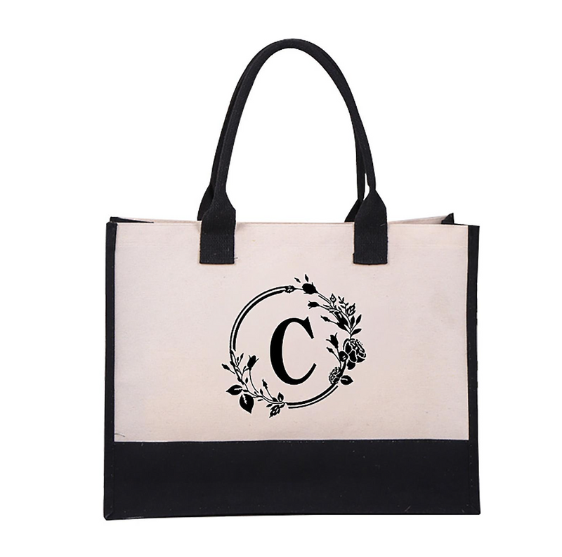 Harper™ - Bolsa Tote Personalizada com Letra