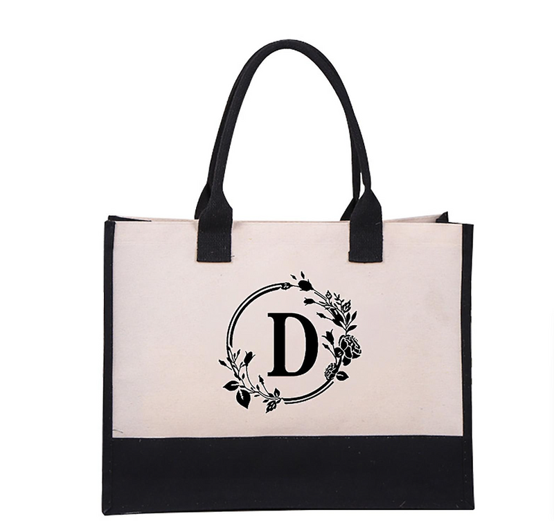Harper™ - Bolsa Tote Personalizada com Letra