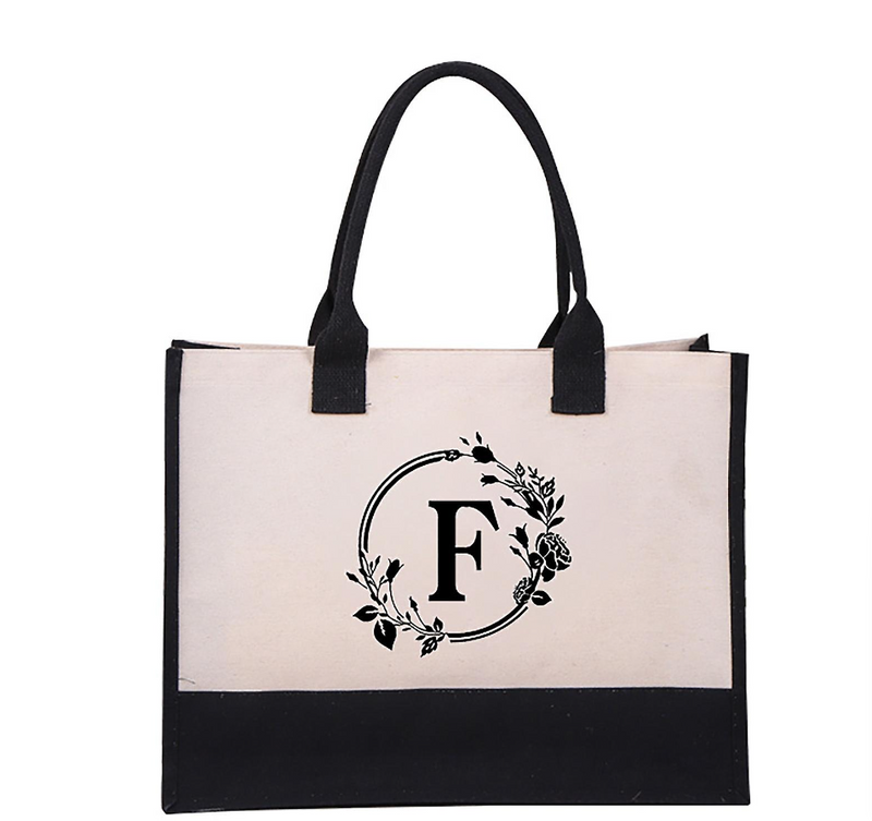 Harper™ - Bolsa Tote Personalizada com Letra